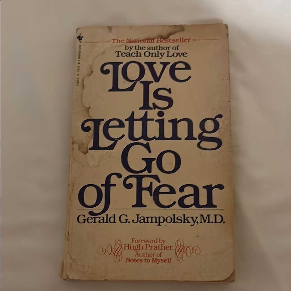 Vintage Love Is Letting Go of Fear Book 1981